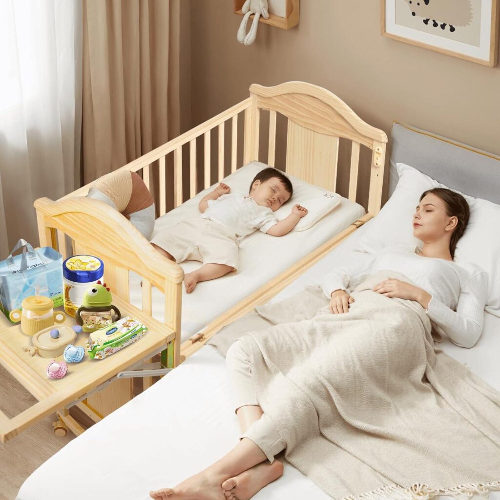 safety of bedside crib